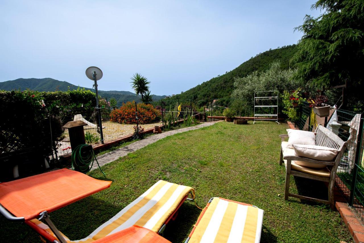 187 - Ca Da Pincianna, Con Giardino A 15 Minuti Dal Mare Apartment Casarza Ligure Exterior foto